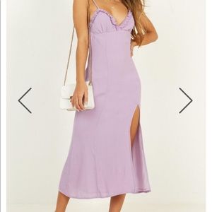 Lilac summer dress